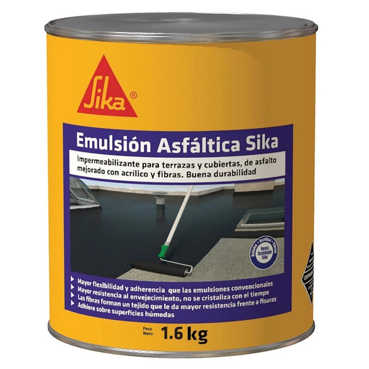 Emulsión Asfáltica Sika 1.6kg