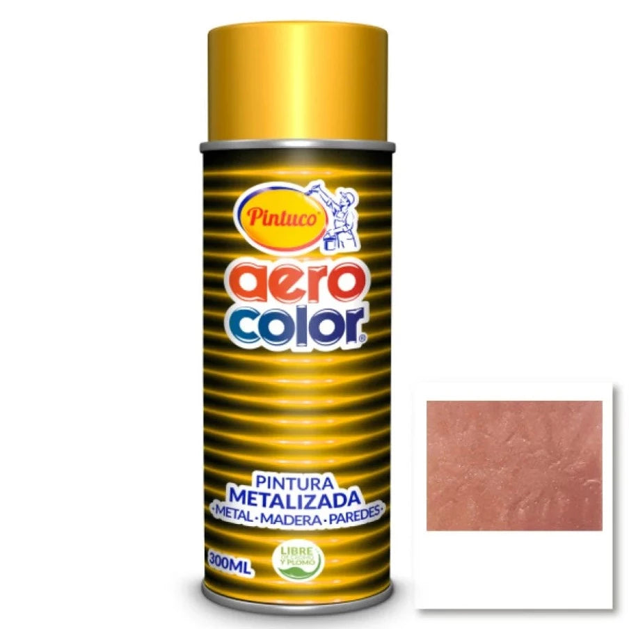 Aerosol Metalizada Aerocolor 300ml