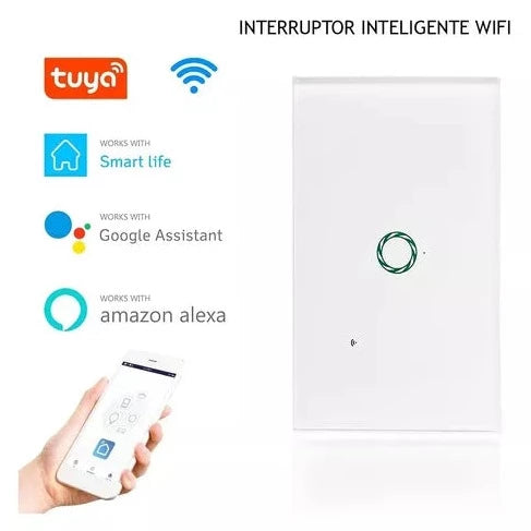 Interruptor táctil sencillo Wi-Fi Smart Home Lexmana – Ferretería la Única