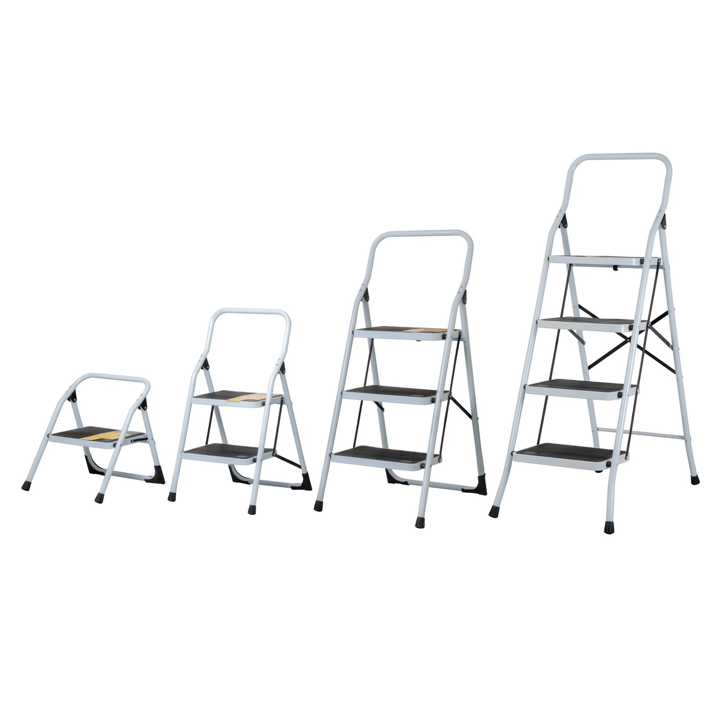 Escalera tubular 2 peldaños Pretul