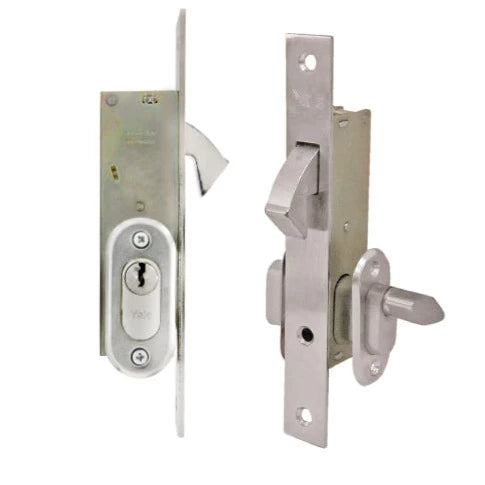 Cerradura de embutir 854 llave/mariposa Yale 4054