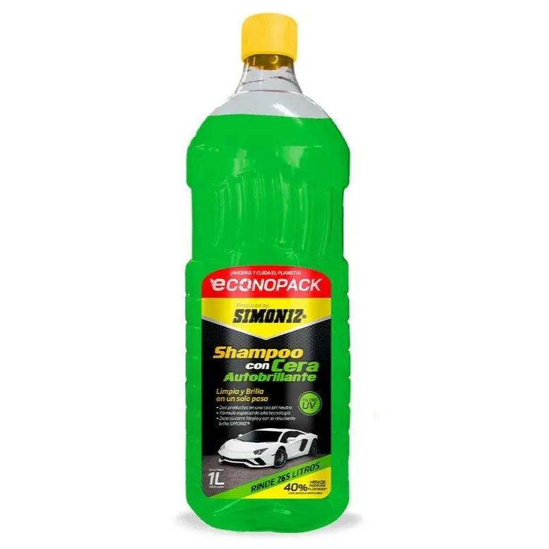 Shampoo con cera 1Lt econopack Simoniz 208609