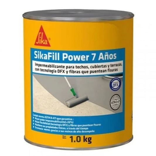 Sikafill Power 7 años 1.0kg Gris Sika