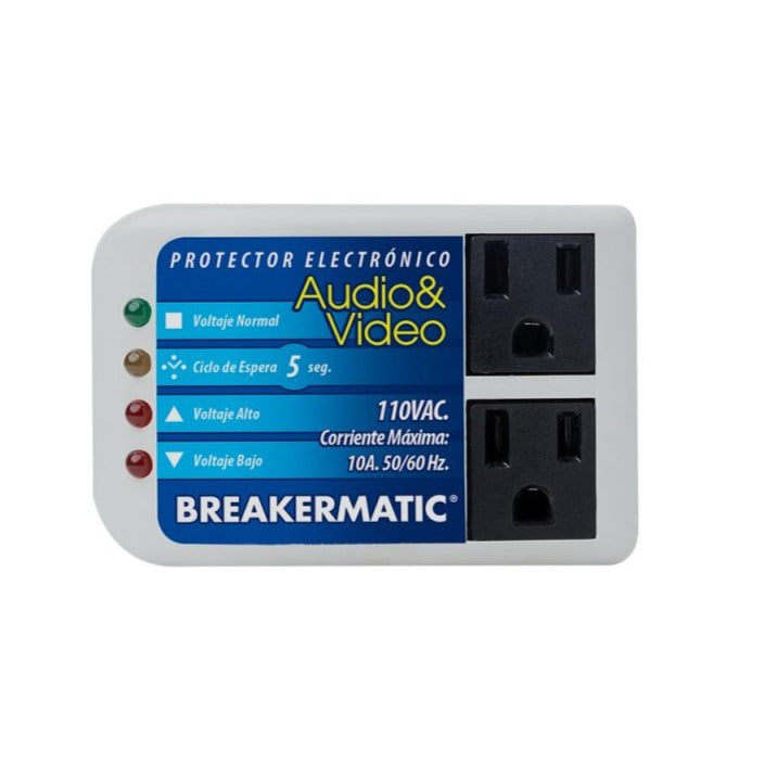 Protector de Voltaje Breakermatic Audio y Video