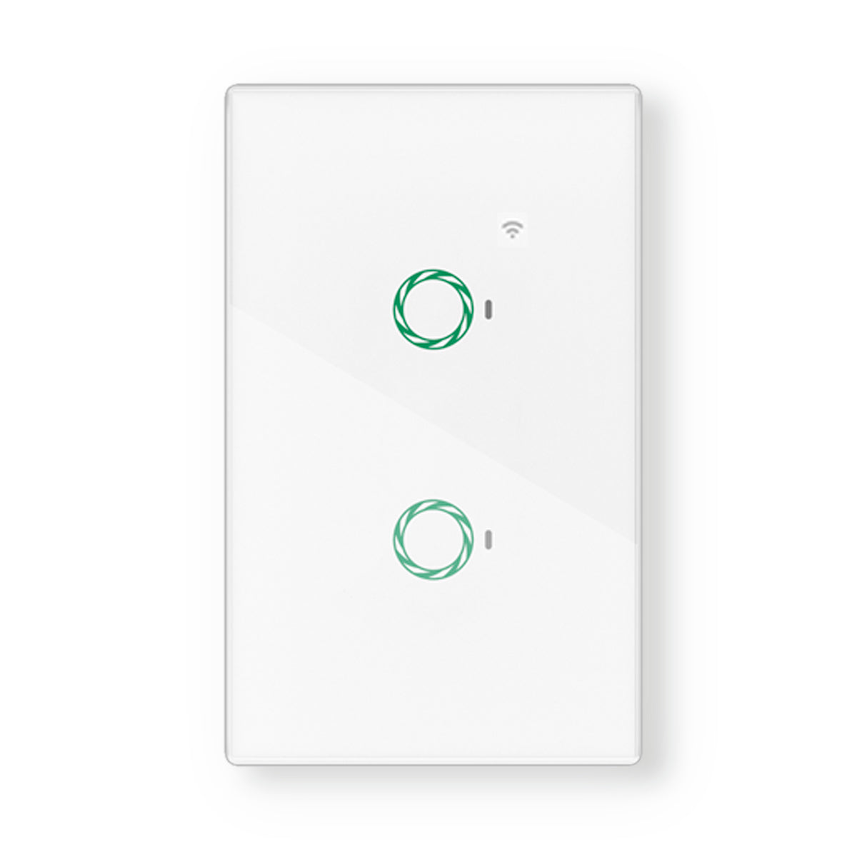 Interruptor táctil doble Wi-Fi Smart Home Lexmana