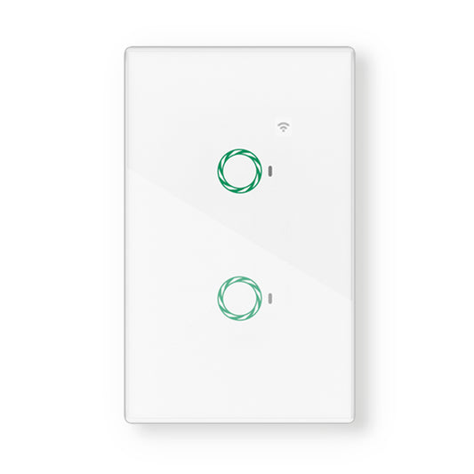 Interruptor táctil doble Wi-Fi Smart Home Lexmana