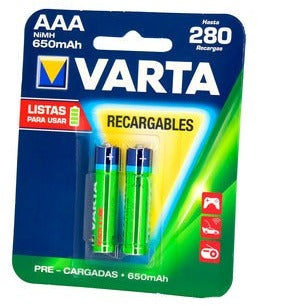 Pila recargable AAA Varta