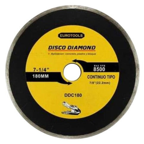 Disco diamantado continuo 7 1/4 Uyustools