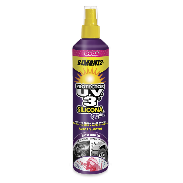 Silicona Protector aroma chicle UV3 300ml Simoniz