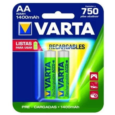 Pila recargable AA Varta