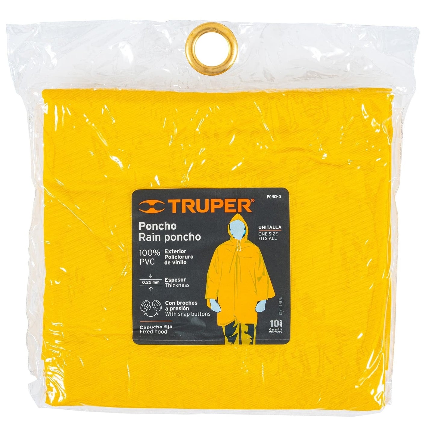 Poncho impermeable Truper 14412