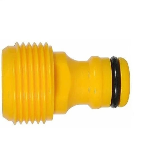 Adaptador plástico macho para manguera Forte 6538